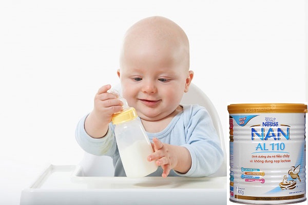 Sữa Nan AL110 cho trẻ tiêu chảy