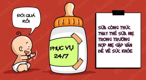 Nuôi con bằng sữa công thức