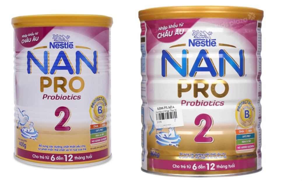 Sữa Nan Việt số 2 - Nan Pro 2 400g, 800g