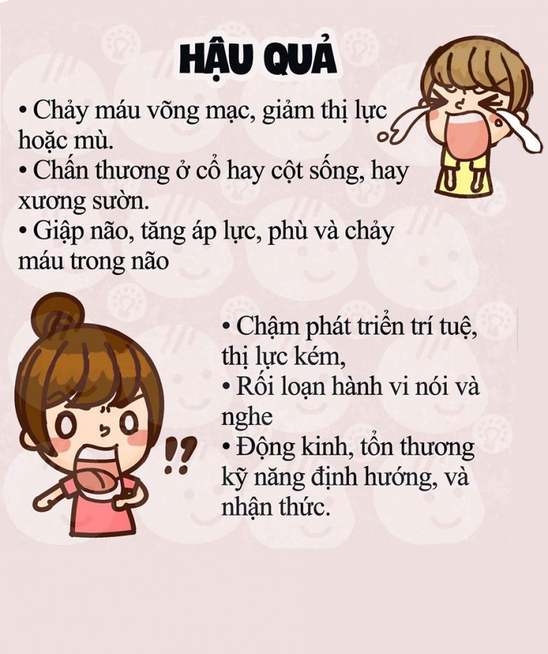 Hậu quả khôn lường khi rung lắc trẻ