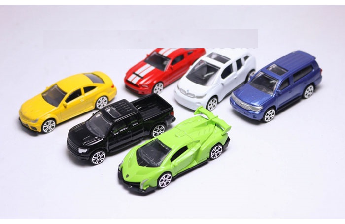 Bộ 6 xe ô tô đồ chơi Lamborghini No.8705