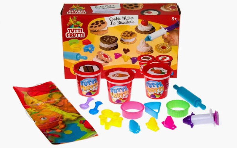 Bộ đồ chơi đất nặn Tuti Frutti bánh quy ngọt ngào BJTT00324