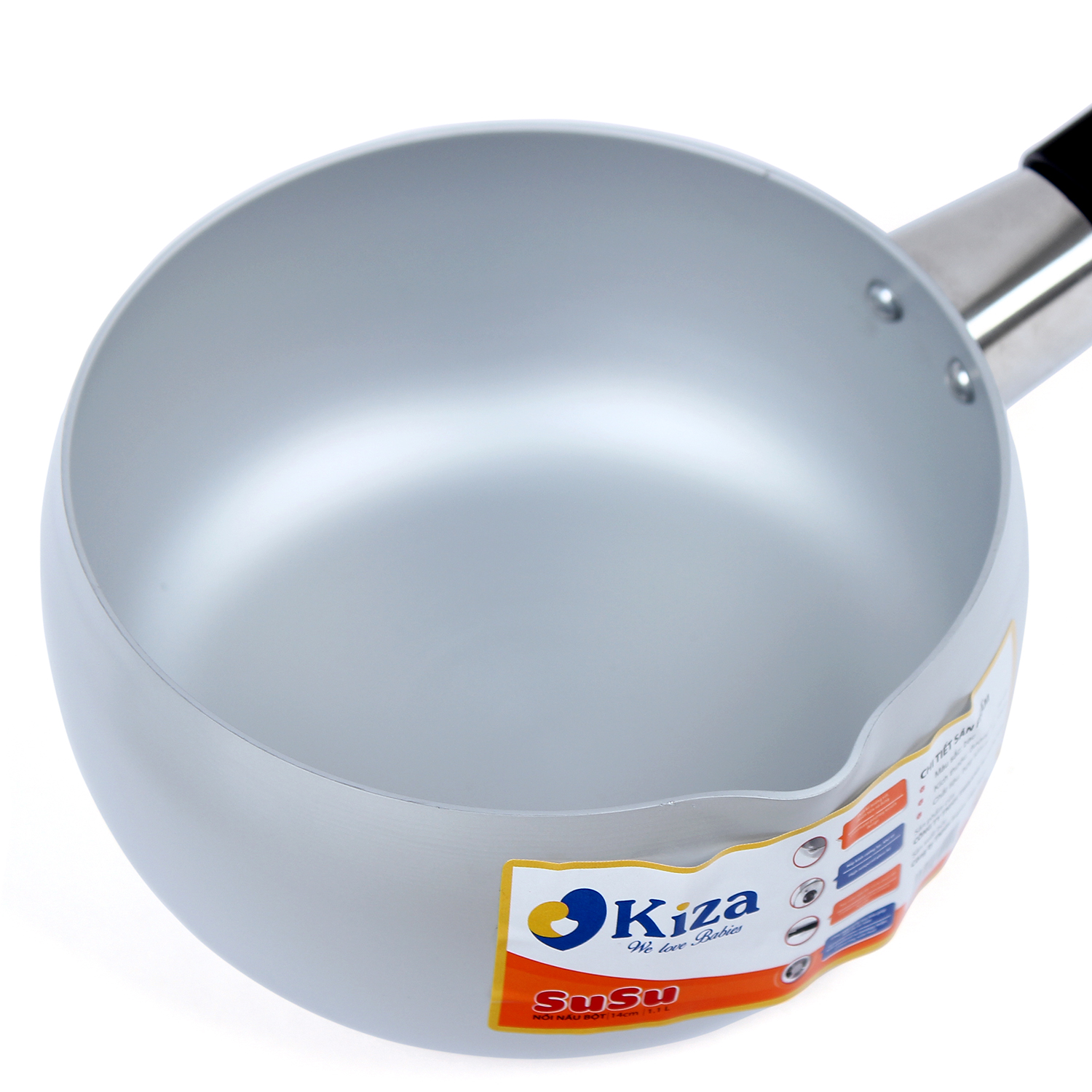 Nồi nấu cháo, bột cho bé SuSu Kiza làm từ chất liệu cao cấp