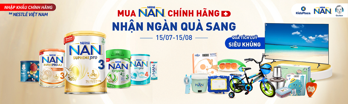 Giá sữa Nan Nga - Việt cập nhật mới nhất - Kids Plaza
