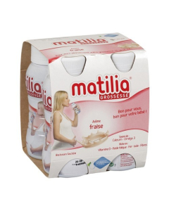 Sữa Bầu Matilia Vị Dâu (Lốc 4 Hộp)