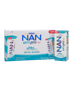 Sữa Nan Optipro Kid HMO 4x180ml cho bé từ 1 tuổi trở lên