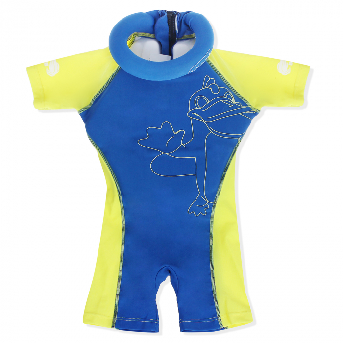 Bộ quần áo tập bơi cho bé Swimsafe Xanh Vàng size M - Kidsplaza.vn