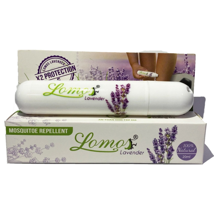 Lăn chống muỗi LOMOS Lavender 20ml - KidsPlaza.