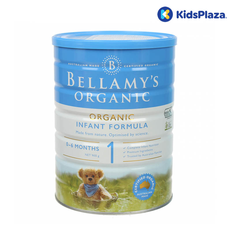 Sữa Bellamy số 1 Organic 900g cho bé 0-6 tháng