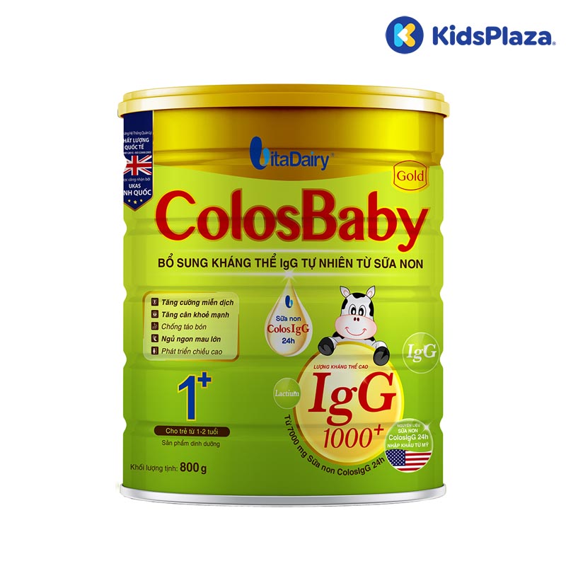 Sữa bột Colosbaby Gold 1 800g cho bé 1-2 tuổi
