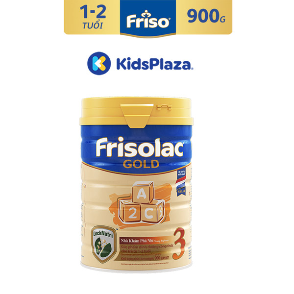 Sữa Frisolac Gold 3 900g cho bé 1-2 tuổi