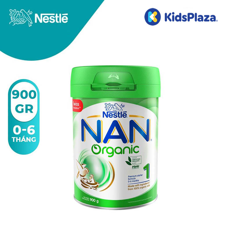Sữa Nan Organic số 1 900g cho bé 0-6 tháng