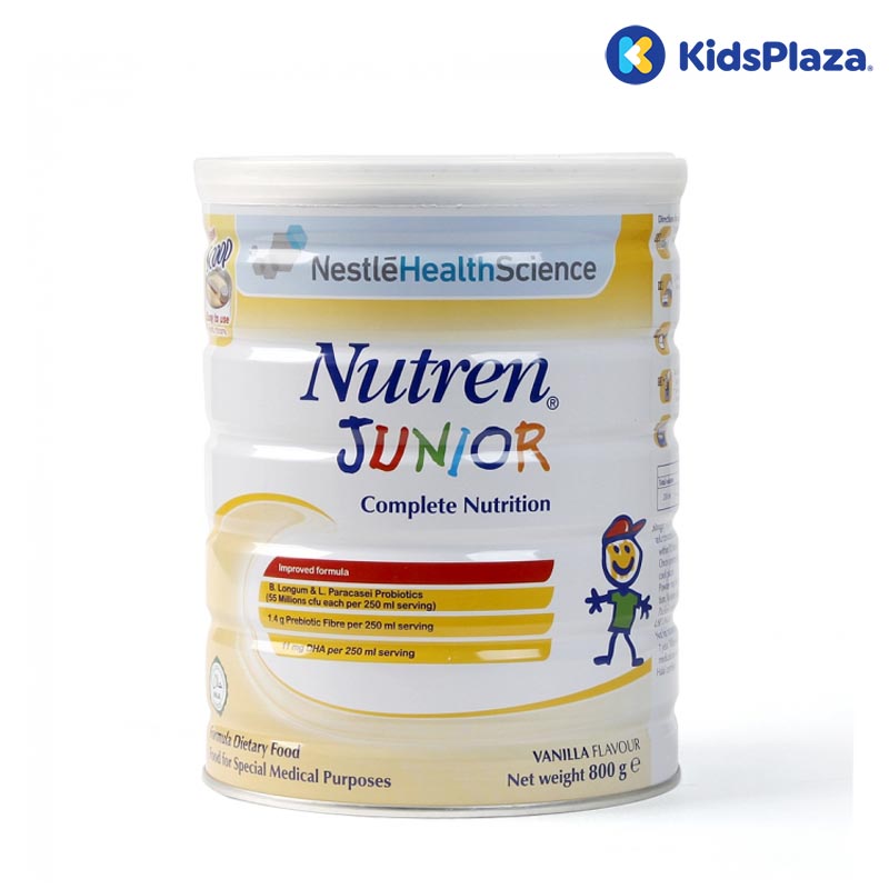 Sữa Nutren Junior 800g cho bé 1-10 tuổi