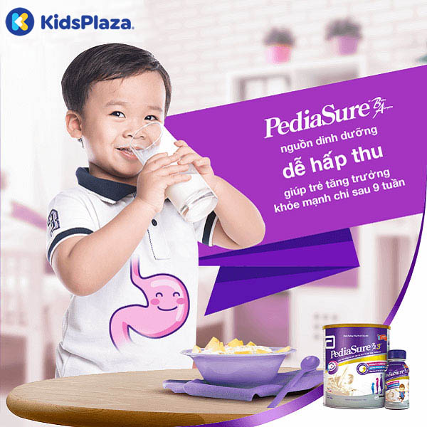 sữa pediasure bột cho bé từ 1 đến 10 tuổi