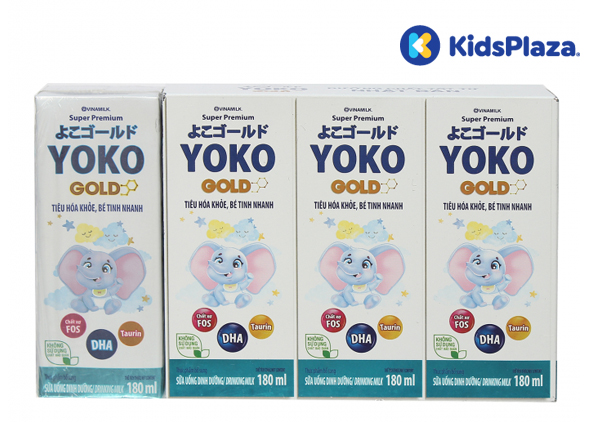 Sữa uống dinh dưỡng Vinamilk Yoko 4 hộp 180ml
