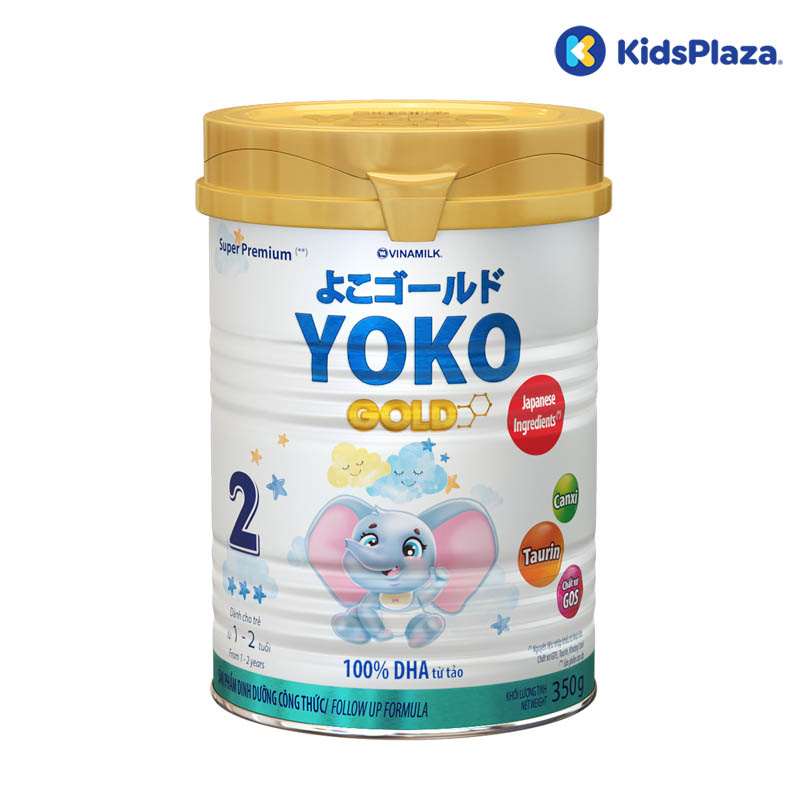 Sữa Vinamilk Yoko Gold 2 350g cho bé 1-2 tuổi