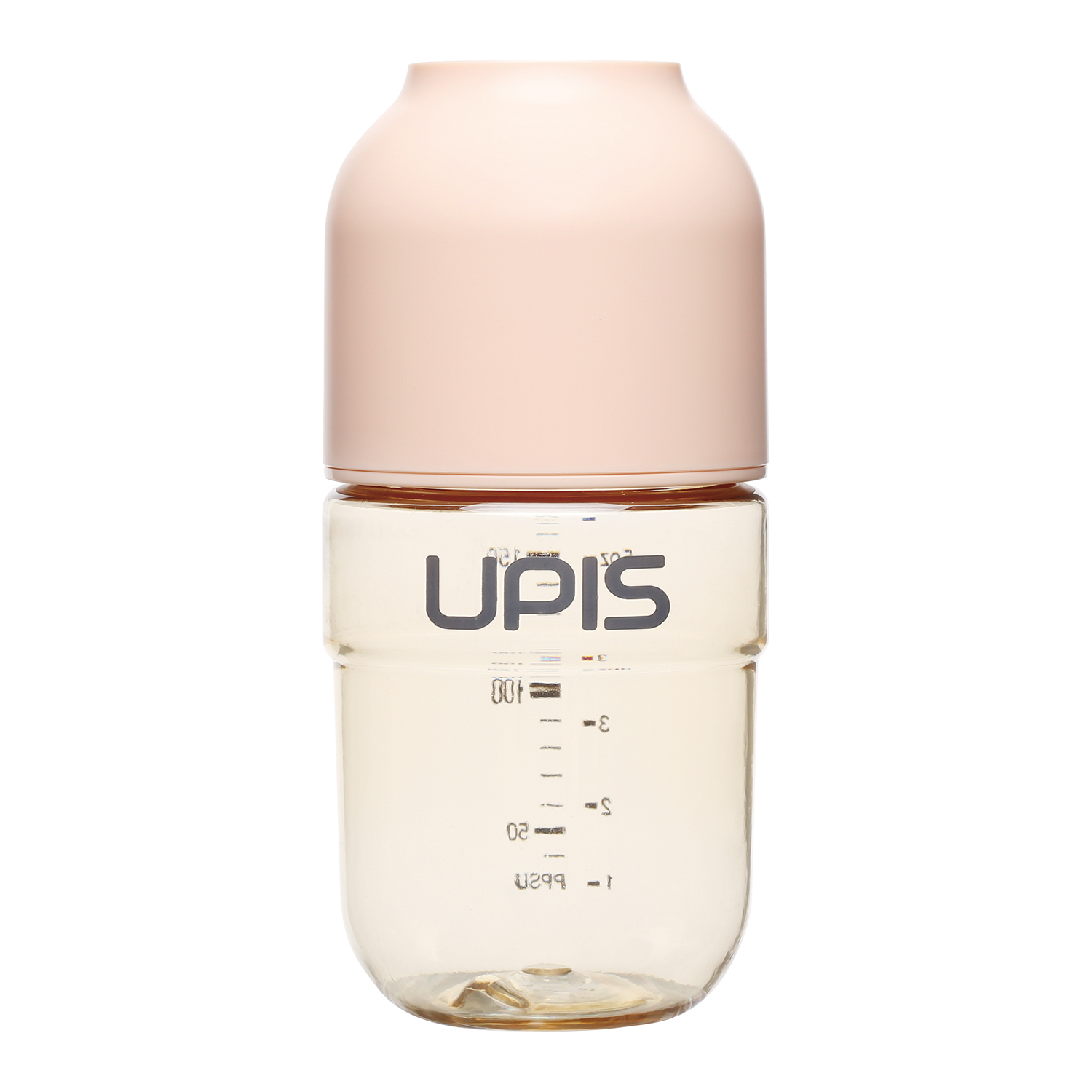 Bình sữa Upis Premium PPSU 180ml (Trắng) chất liệu an toàn