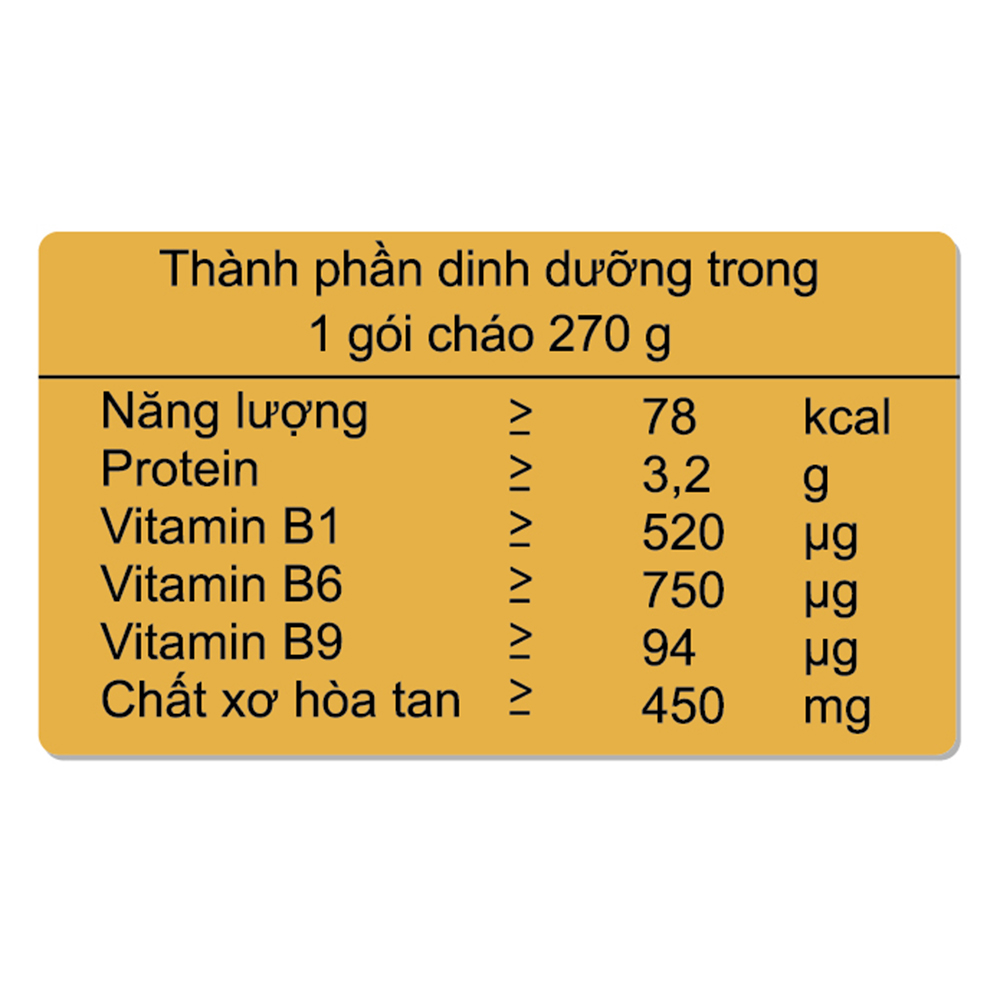 Cháo tươi Sài Gòn Food vị lươn đậu xanh 270g