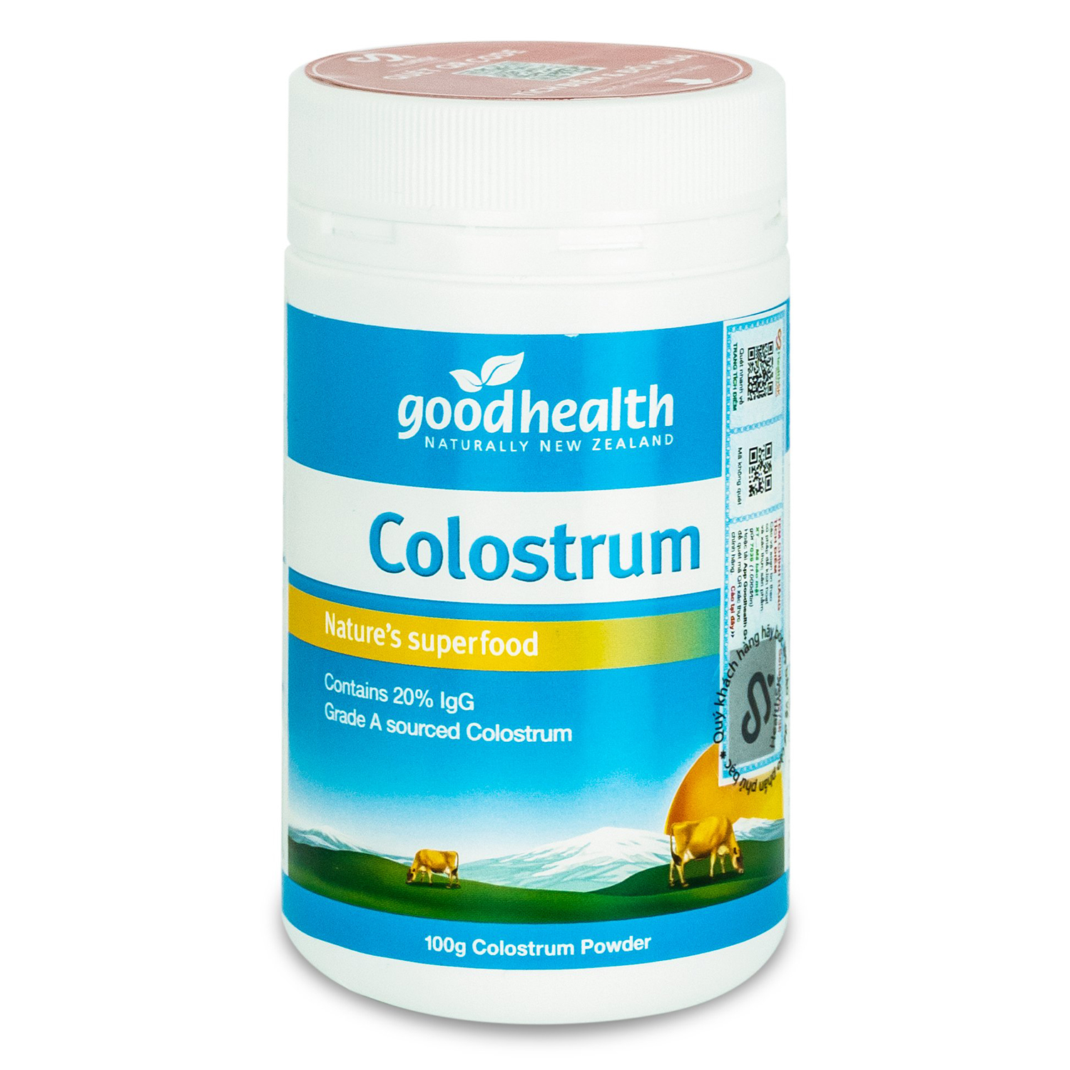 Sữa non Goodhealth 100 pure colostrum cho trẻ sơ sinh