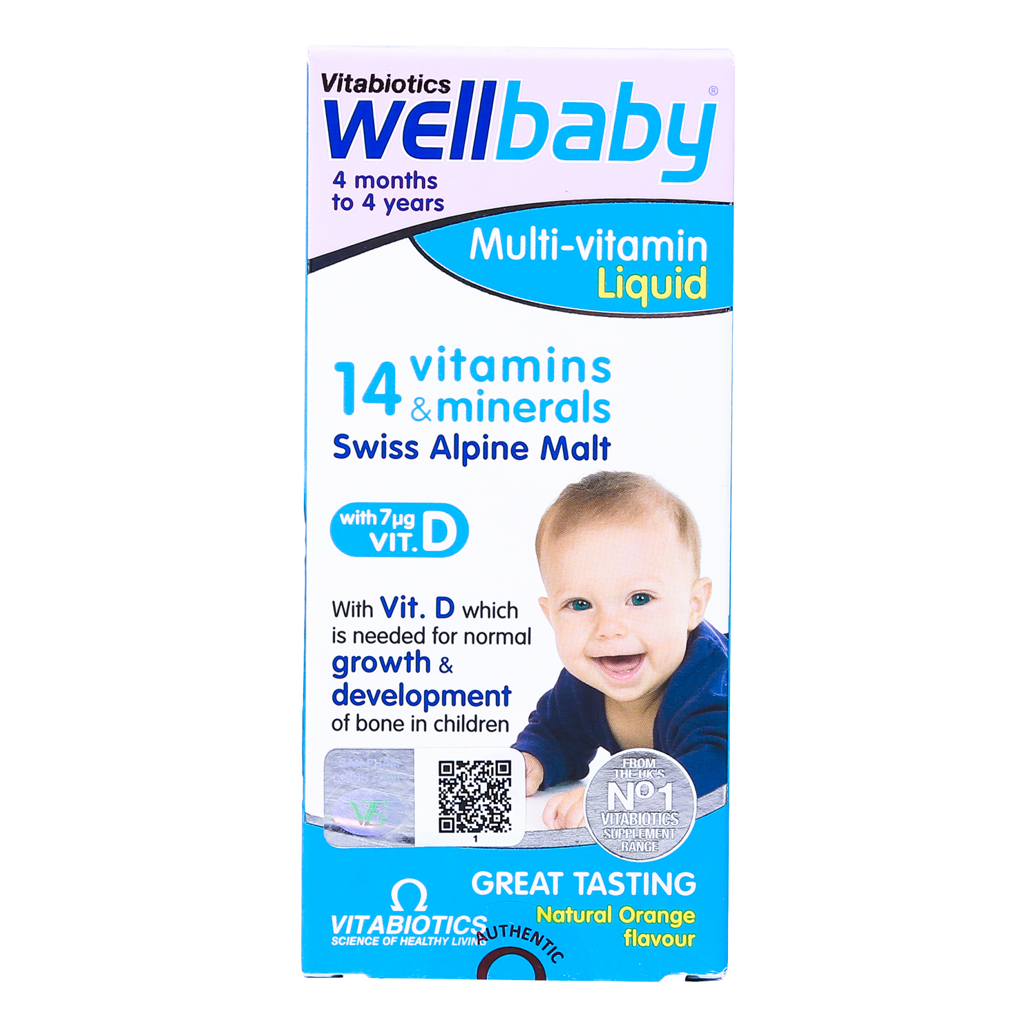 Siro Cho Bé Wellbaby Multi-Vitamin Liquid 150ml - Kids Plaza