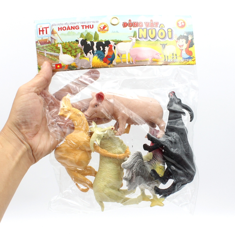 Đồ chơi mô hình 24 chi tiết các con thú rừng bằng nhựa cho bé Đồ chơi trẻ  emCOSY Toys Danang