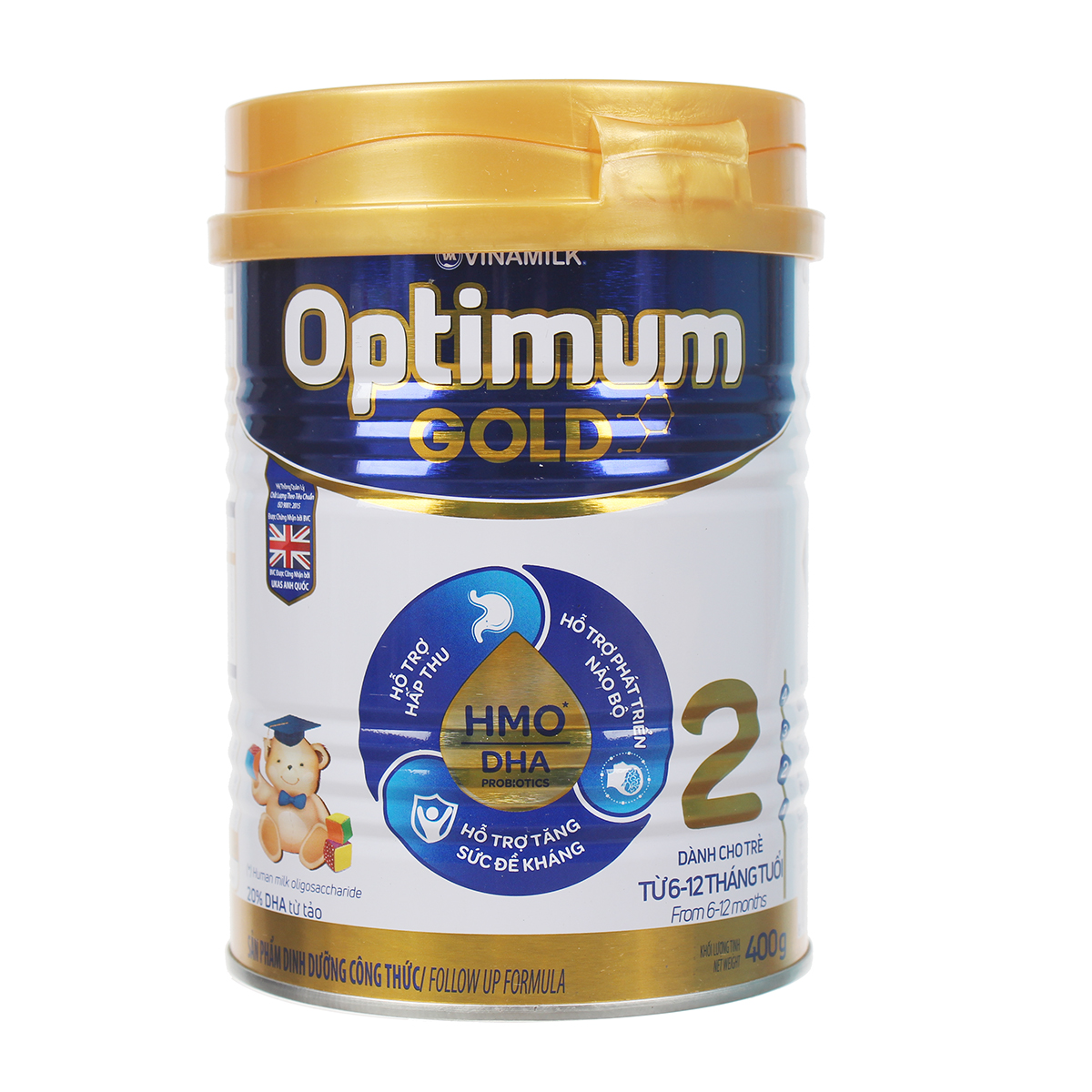 Sữa bột Vinamilk Optimum Gold 2 400g