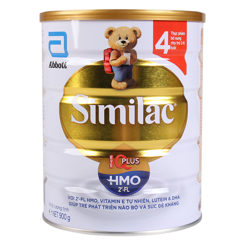 Sữa Similac số 4 HMO cho trẻ từ 2 đến 6 tuổi 900g