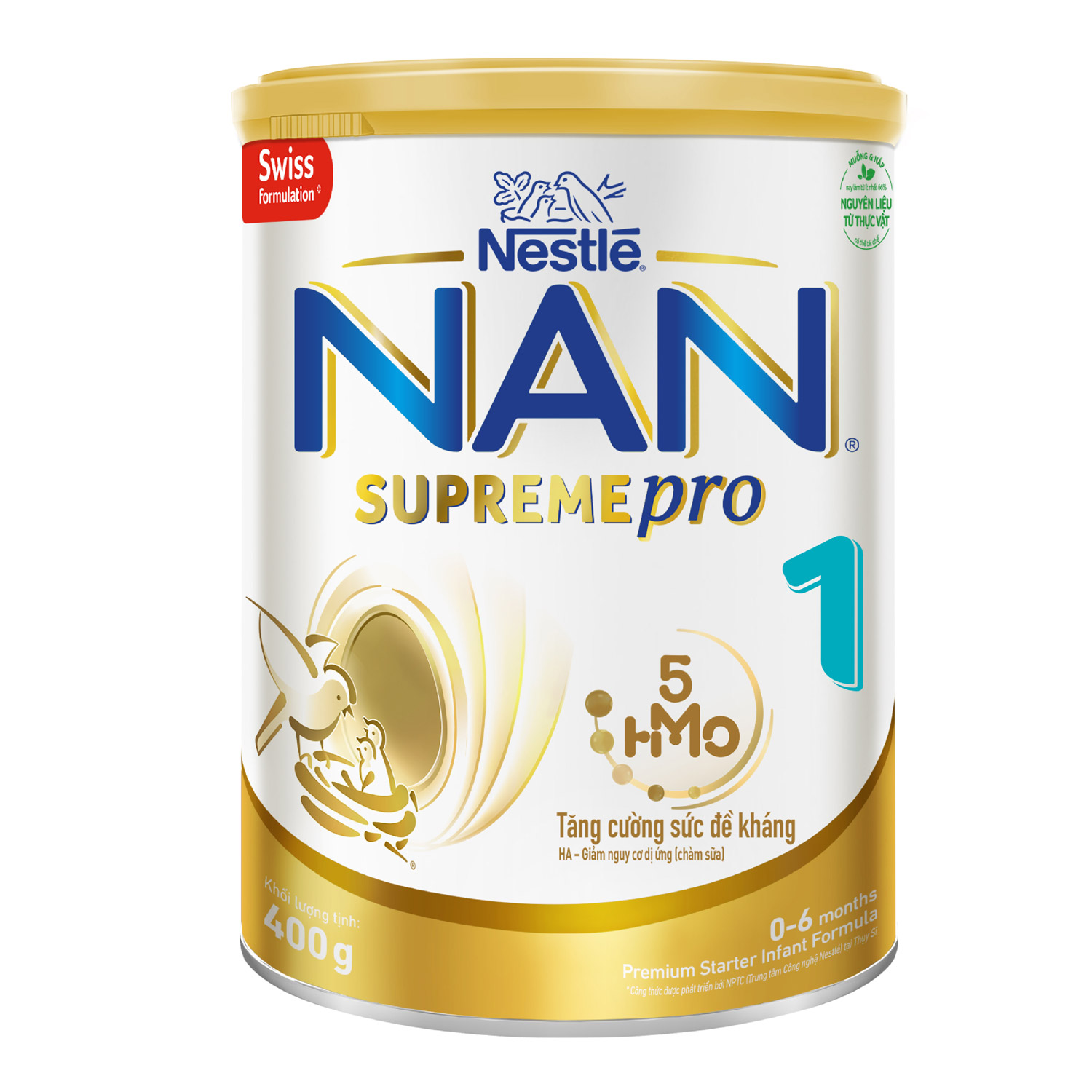 Hình ảnh sữa Nan Supreme Số 1 5HMO 400g New