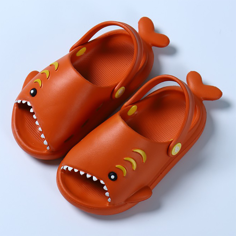 Dép sục Crocs AC cho bé style Cá Mập dễ thương hình 2